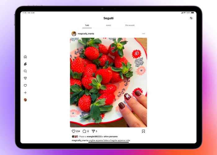 Instagram per iPad
