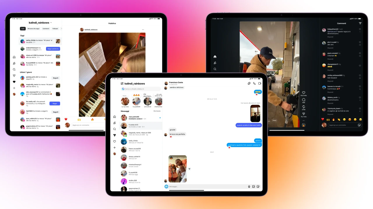 Instagram per iPad