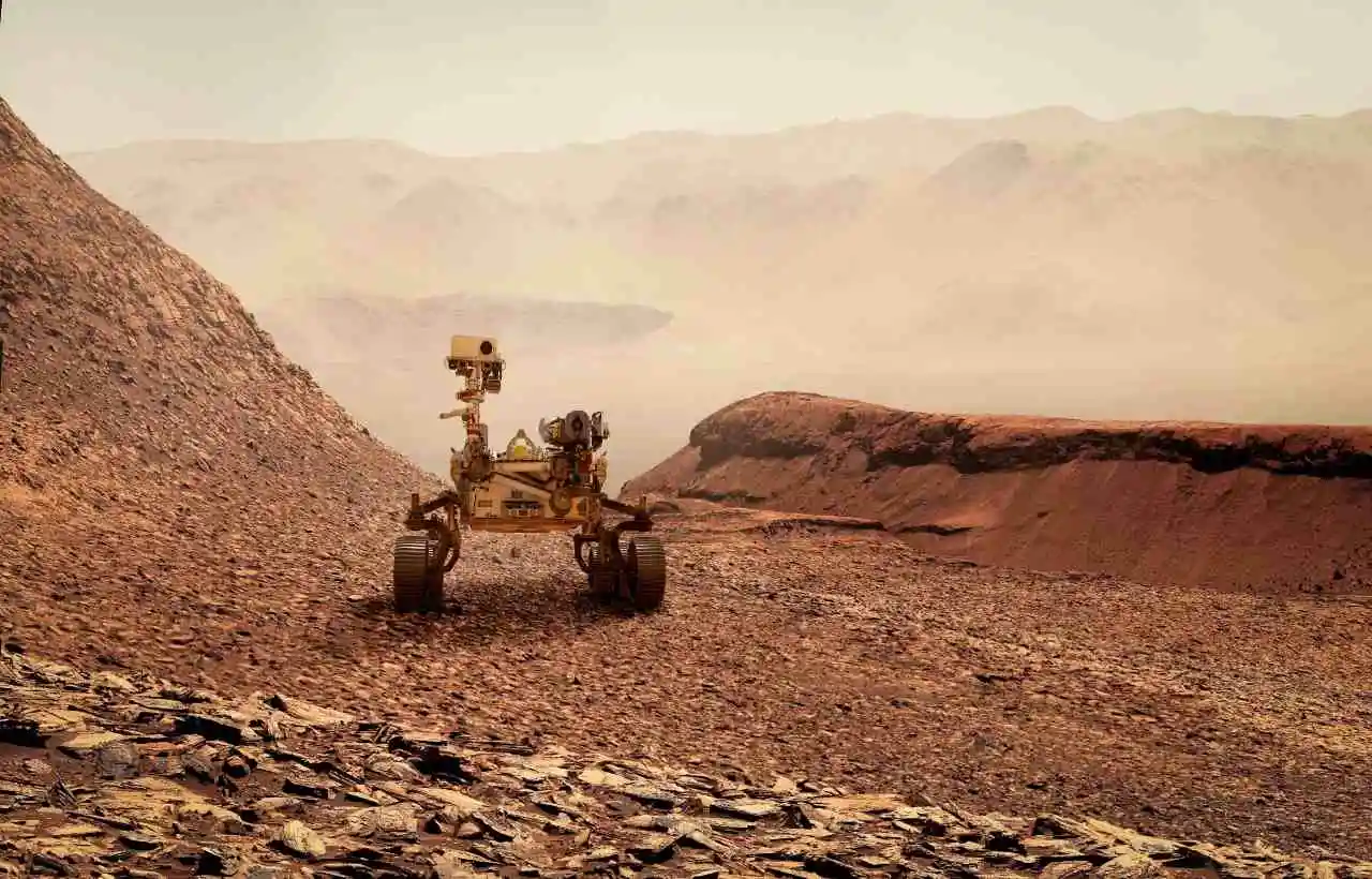 Il rover Perseverance su Marte