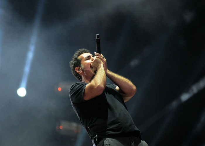 I System of a Down durante un concerto