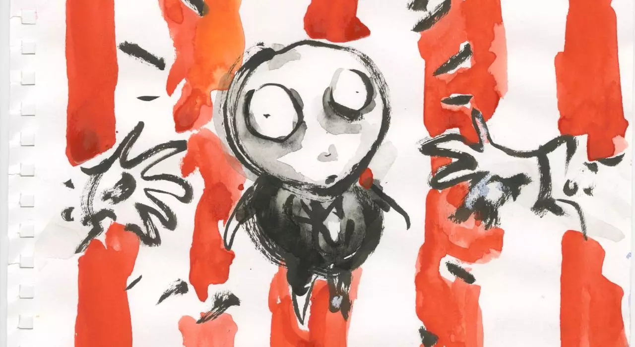 Il Penguin Boy di Tim Burton