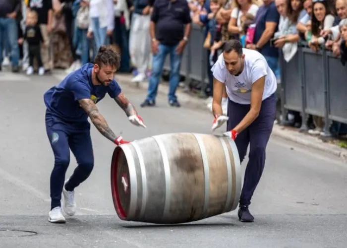 Gara tra bottai, Festa dell'Uva e dei Vini Velletri