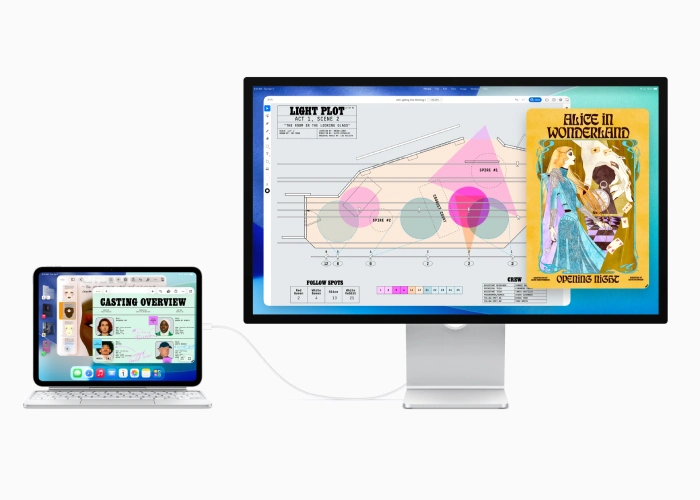 iPad con iPadOS 26 - Stage Manager
