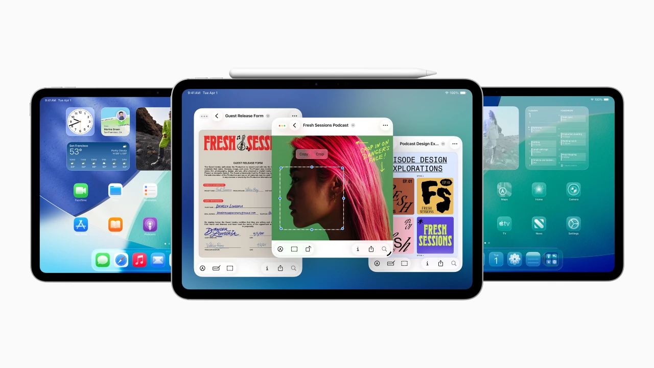 iPad con iPadOS 26