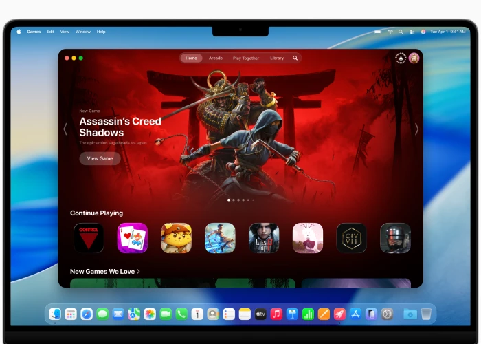 Mac con macOS 26 Tahoe 