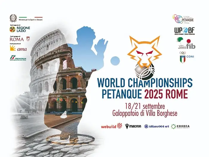 Cosa fare a Roma sabato 20 settembre: tra gli eventi il pétanque world championship 2025