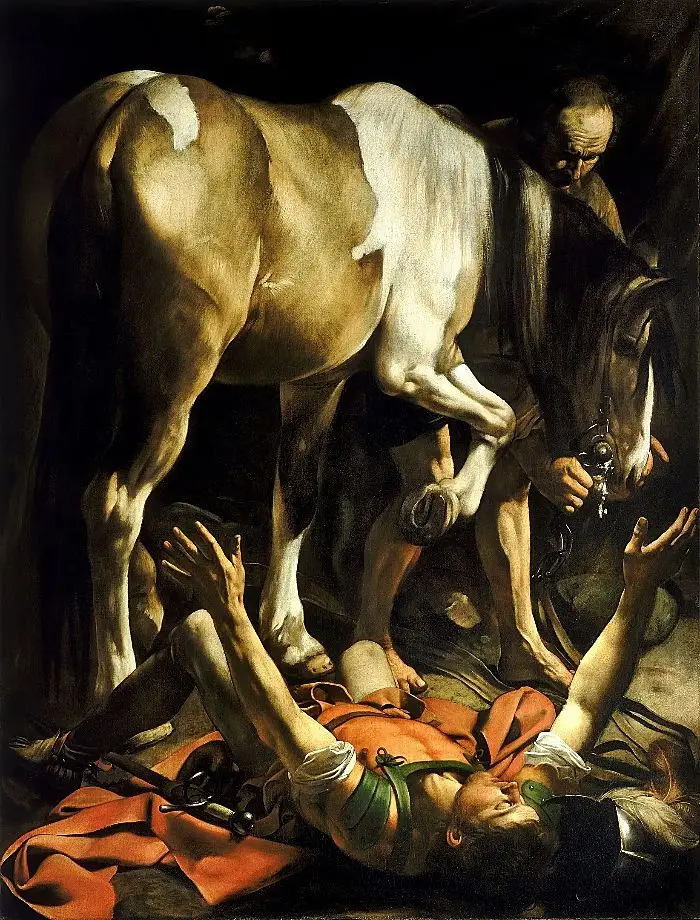 Caravaggio la conversione di saulo