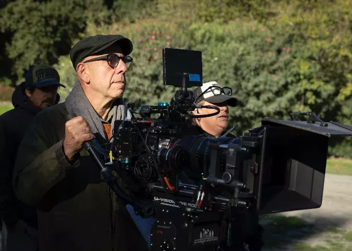 Paolo Virzì su set di Cinque Secondi