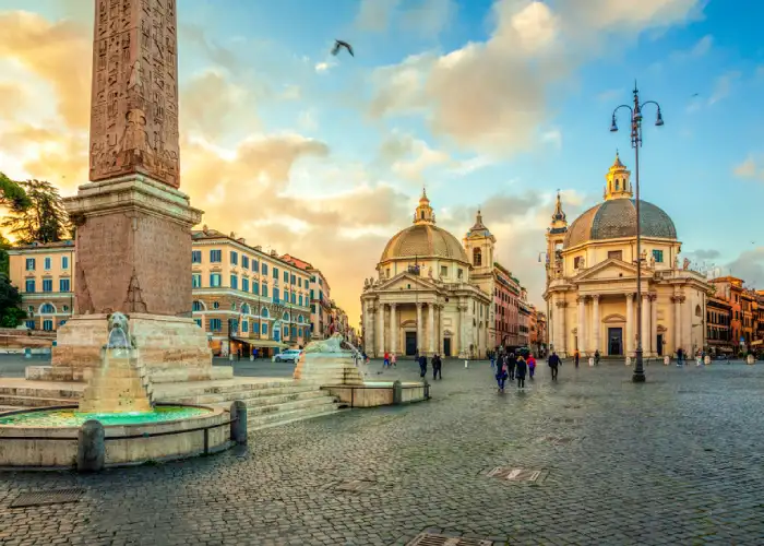 Piazza del Popolo a Roma