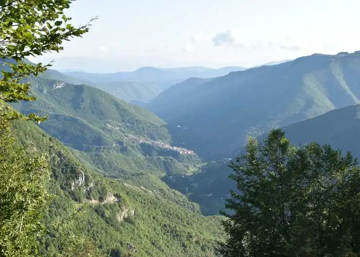 Panorama del Parco Regionale dei Monti Simbruini