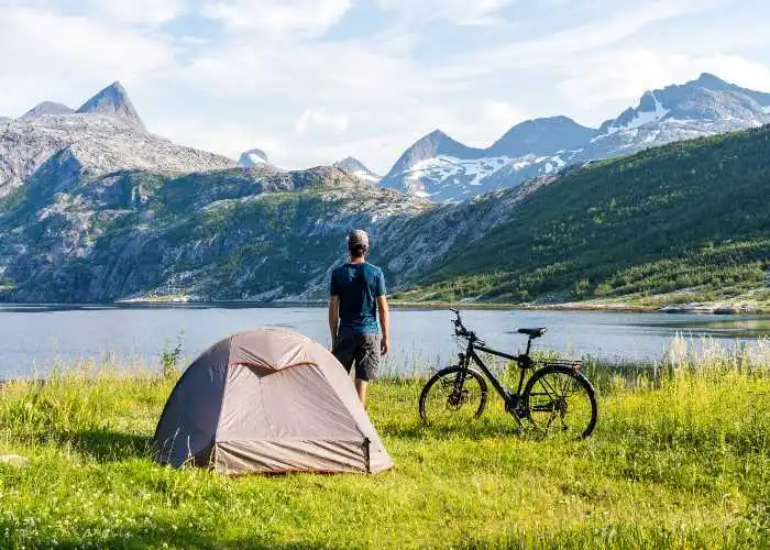 Un mini camping in Norvegia