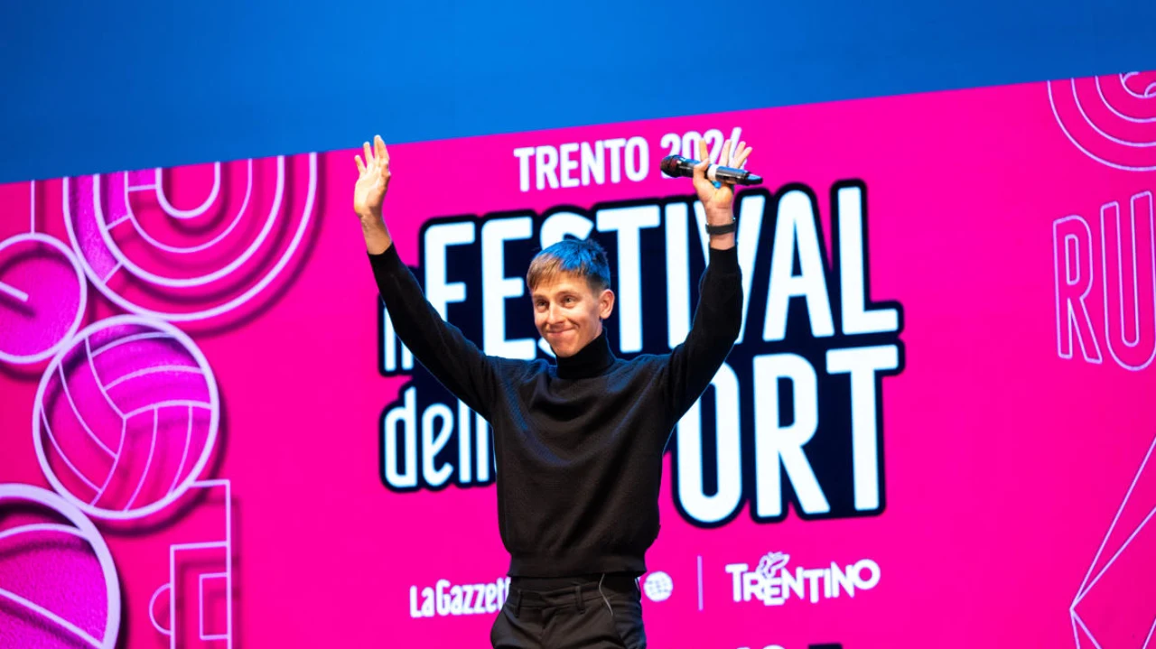 Tadej Pogacar al Festival dello Sport 2024