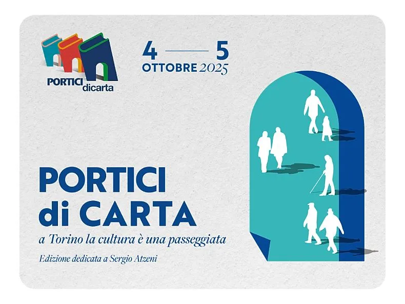 Portici di Carta Torino 2025 è tra gli eventi di sabato 4 ottobre