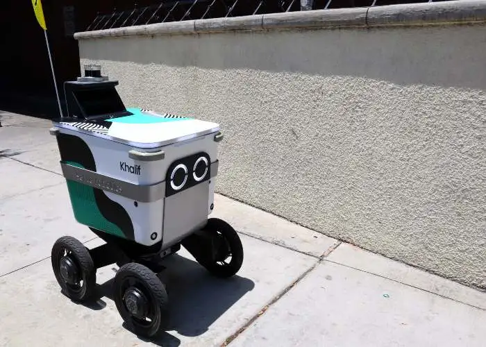 Califonria: Khalif è un robot che consegna cibo a domicilio