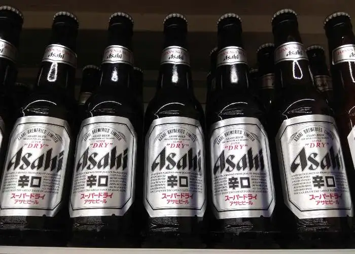 La birra Asahi è la più venduta in Giappone