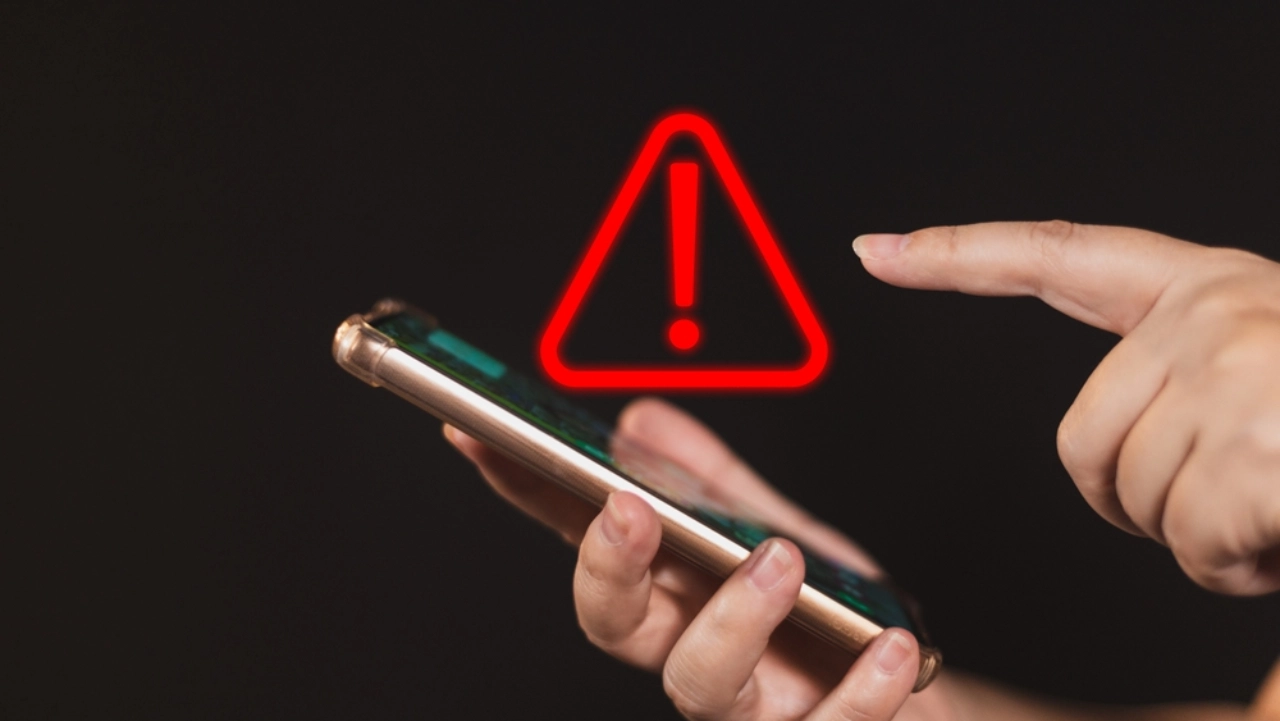 Allarme su smartphone