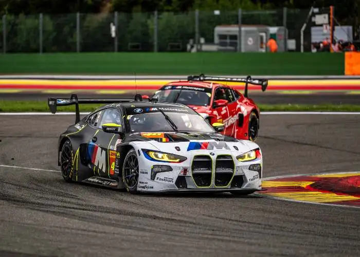 Valentino Rossi durante una gara del GT World Challenge
