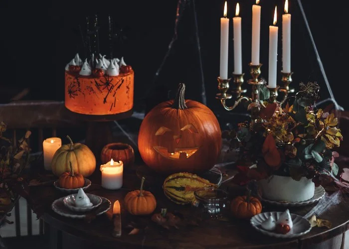 Una decorazione per un party di Halloween