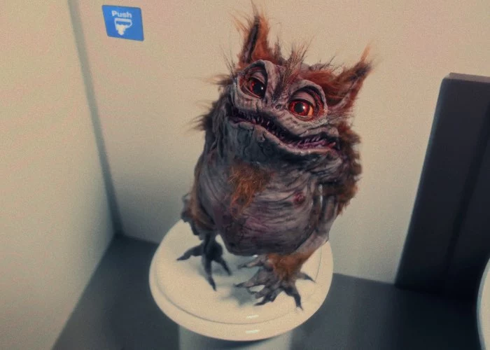 Monster on a plane