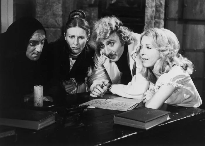 Una scena di Frankenstein Junior