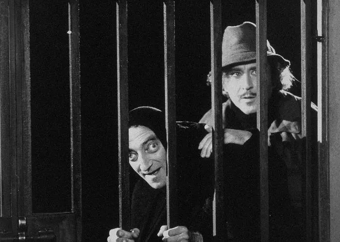 Marty Feldman e Gene Wilder in Frankenstein Junior