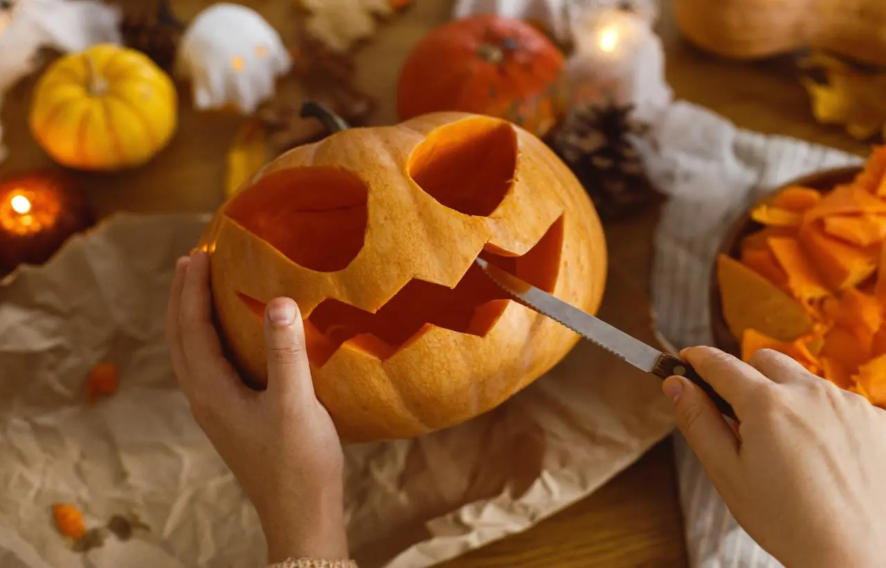 come intagliare la zucca di Halloween