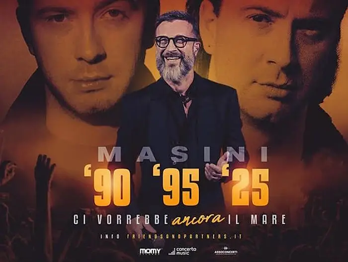 Tra gli eventi in programma sabato 18 ottobre a Roma c'è Marco Masini - Tour 2025