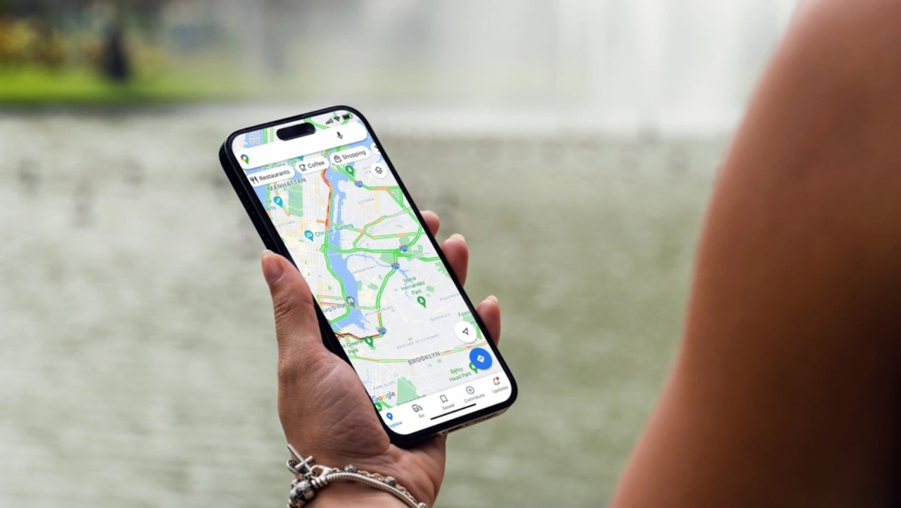 Google Maps su smartphone