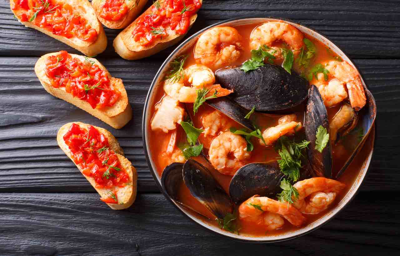 Zuppa di pesce, piatto tipico di Marsiglia