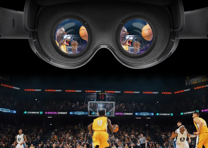 Intrattenimento con Samsung Galaxy XR