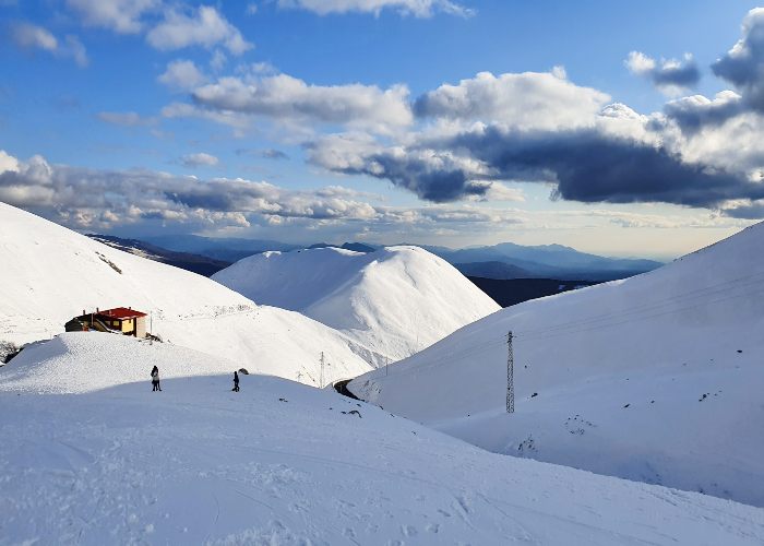 Il Monte Terminillo innevato