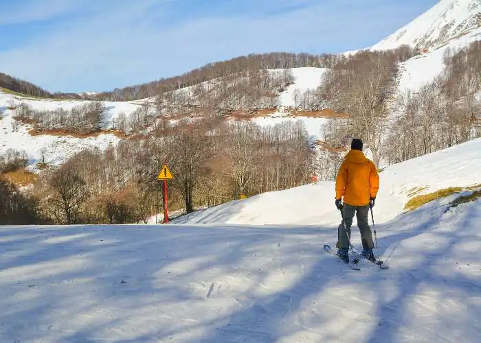 Una pista da sci nel Lazio