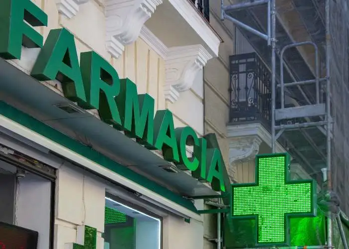 Una farmacia in Italia