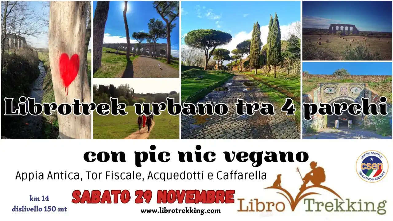 Locandina Librotrekking Roma