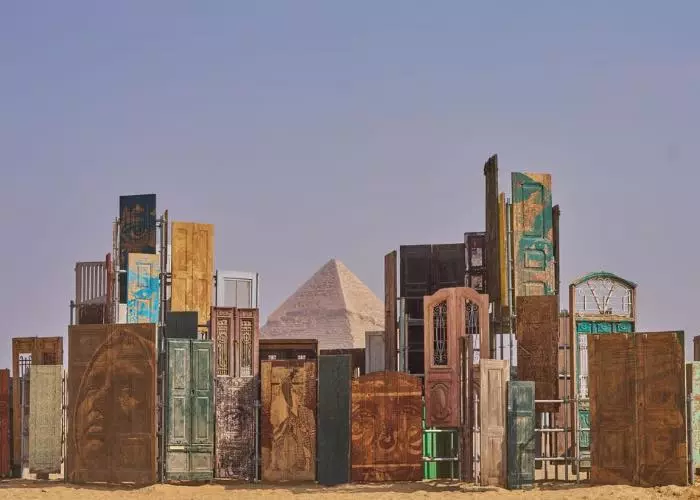 Vhils - Doors of Cairo