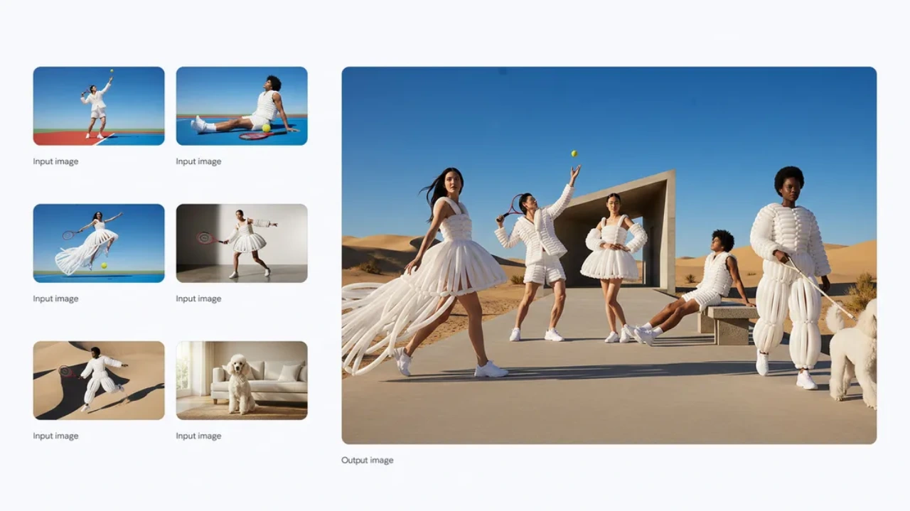 Combinazione di più foto con Nano Banana Pro