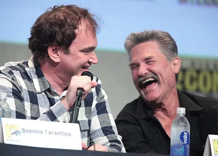 Quentin Tarantino e Kurt Russell