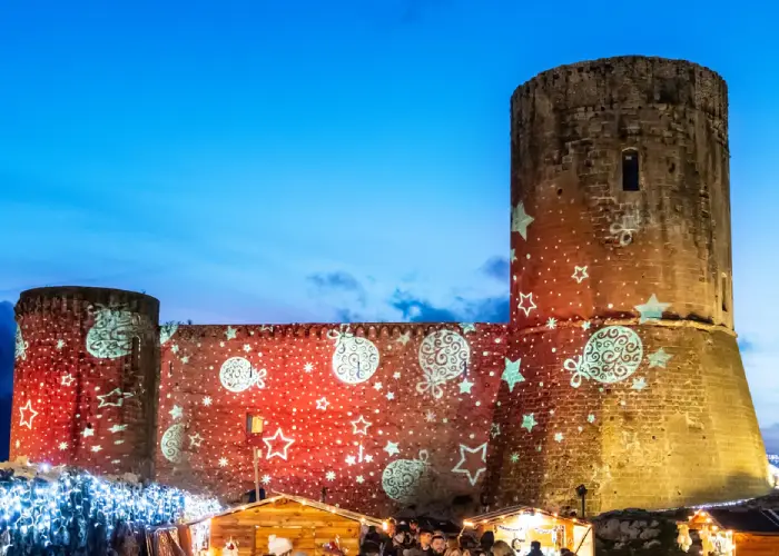 Castello di Lettere a Natale