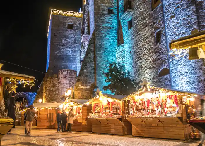 Castello di Limatola a Natale