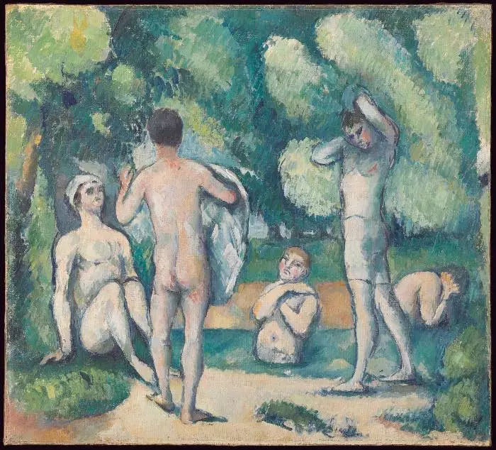 Paul Cézanne Bagnanti
