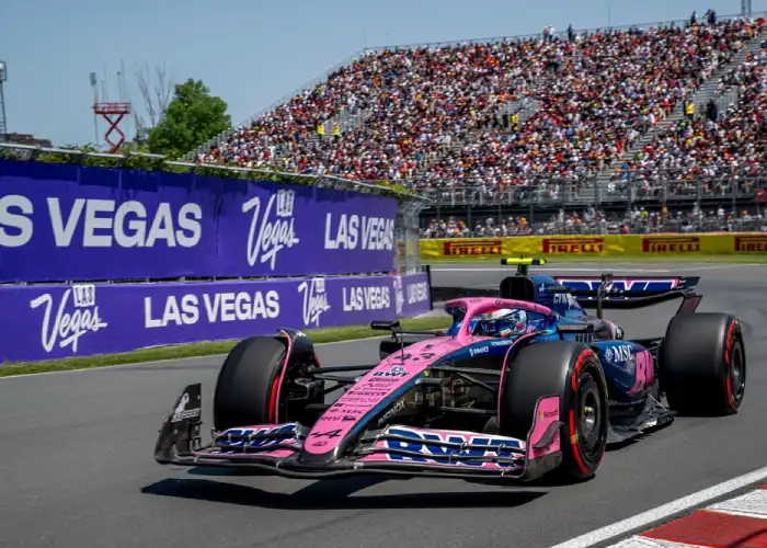 Alpine di Franco Colapinto nel GP del Canada 2025