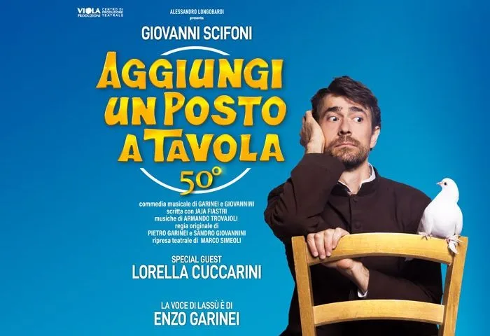aggiungi un posto a tavola teatro brancaccio