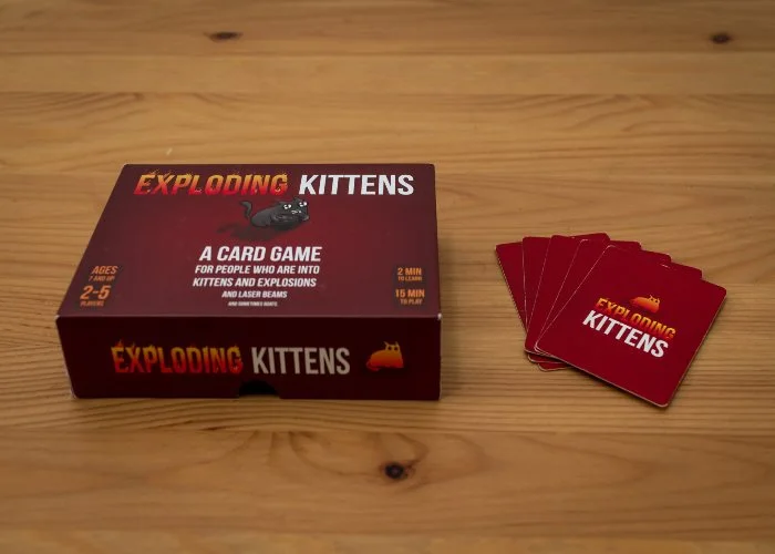 Exploding Kittens, popolare gioco di carte