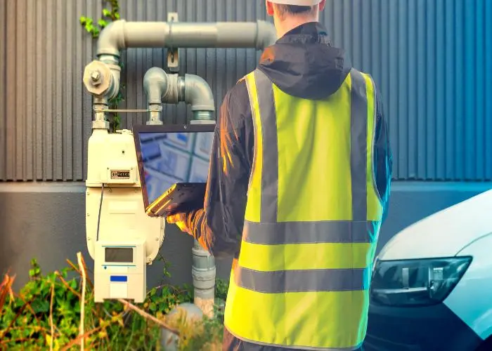 Controlli a contatori del gas