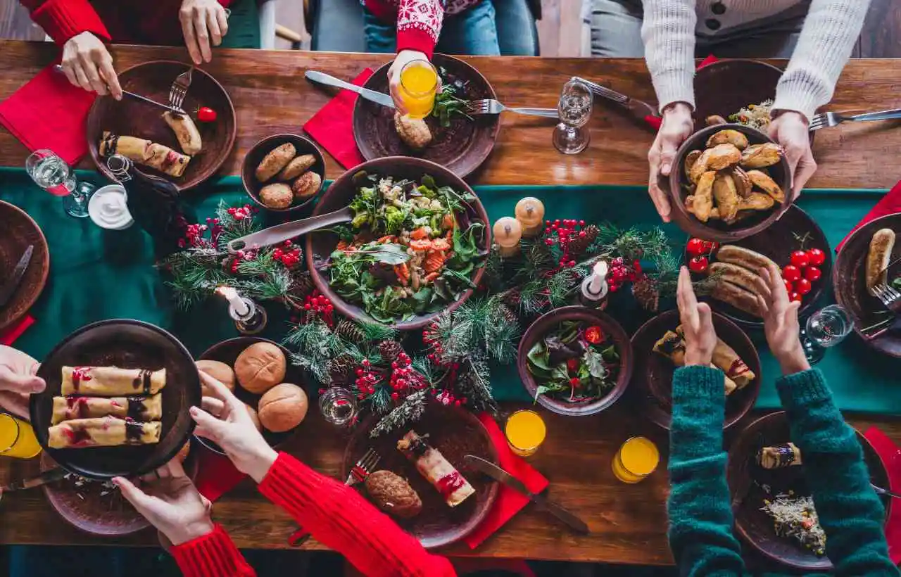 Un pranzo di Natale in famiglia