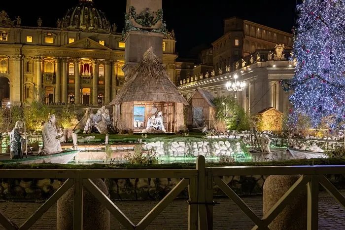 Presepi natale Roma