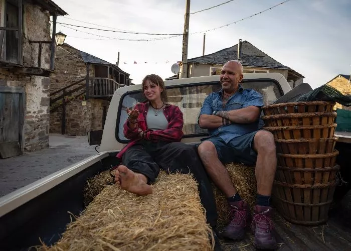 Foto dal set di Buen Camino