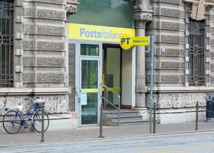 Un ufficio Postale a Padova