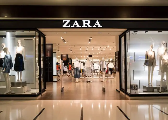 Un negozio di Zara