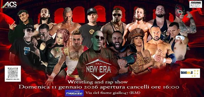 Rome Wrestling Academy - New Era tra gli eventi a Roma di domenica 11 gennaio 2026
